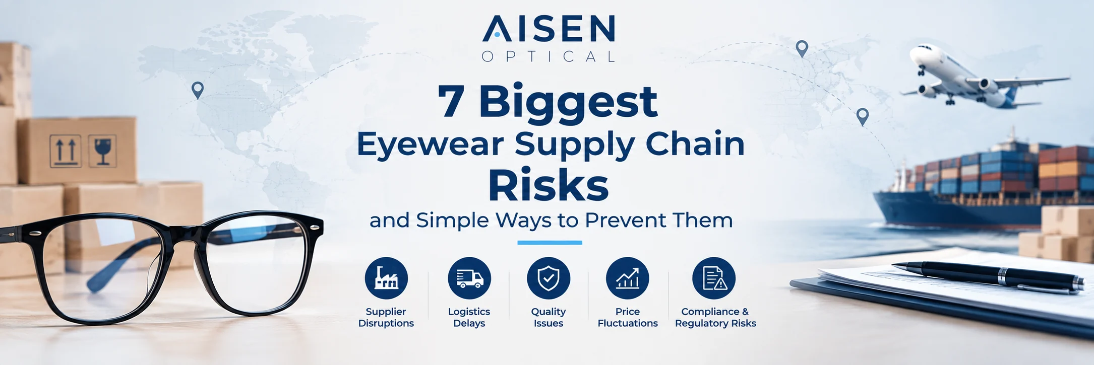 7 Biggest Eyewear Supply Chain Risks and Simple Ways to Prevent Them