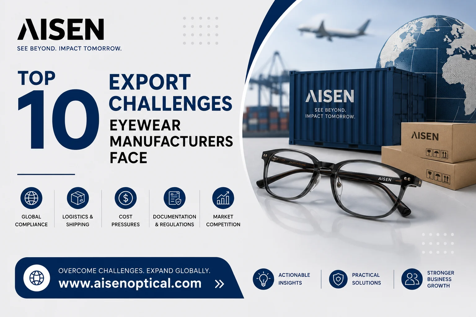 Top 10 Export Challenges Eyewear‍ Manufacturers Face⁠